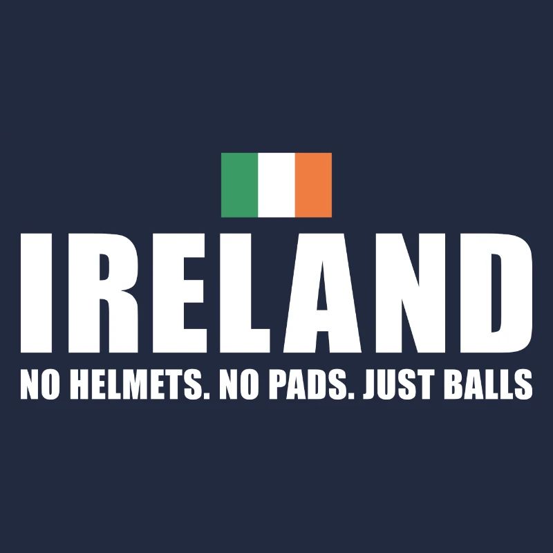 Pas de casques pas de coussinets juste des ballons Irlande Rugby