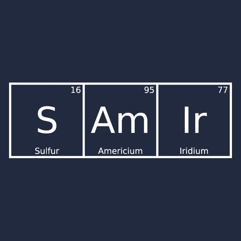 Samir Nom Prénom Chimie Tableau périodique Éléments