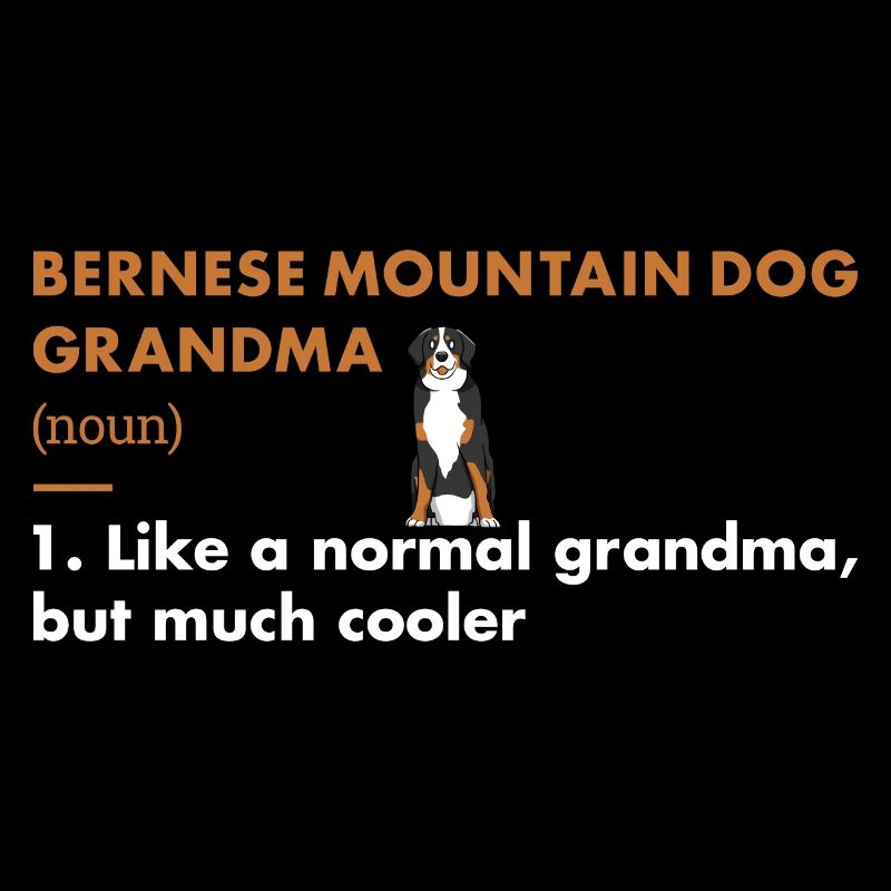 Bernese Mountain Dog Grandma Definition