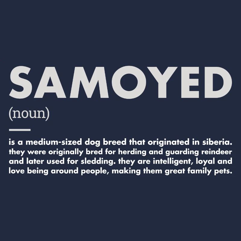 Définition du Samoyède
