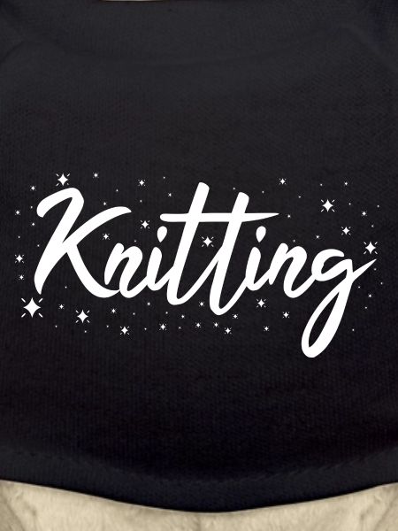 Knitter Knitting