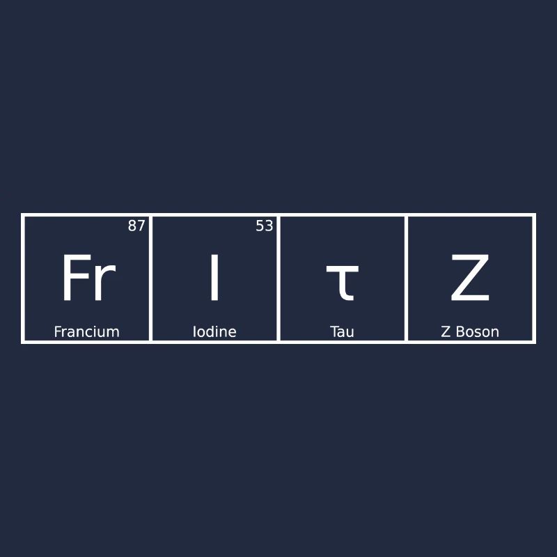 Fritz Nom Prénom Chimie Éléments du tableau périodique