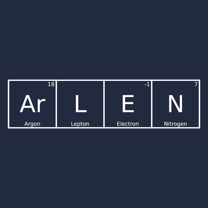 Arlen Name First Name Chemistry Periodic Table Elements