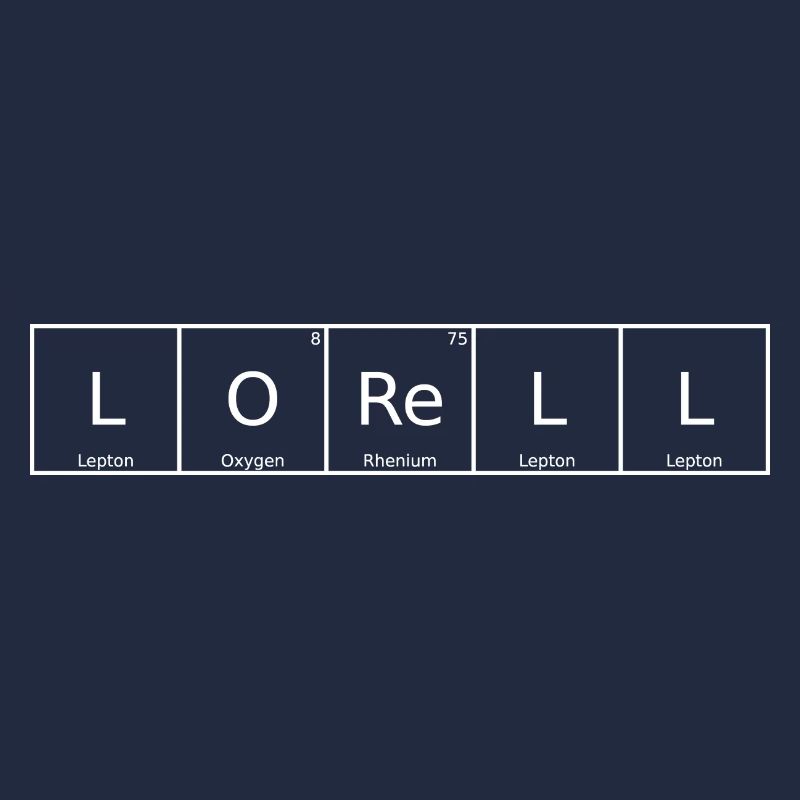 Lorell Name First Name Chemistry Periodic Table Elements
