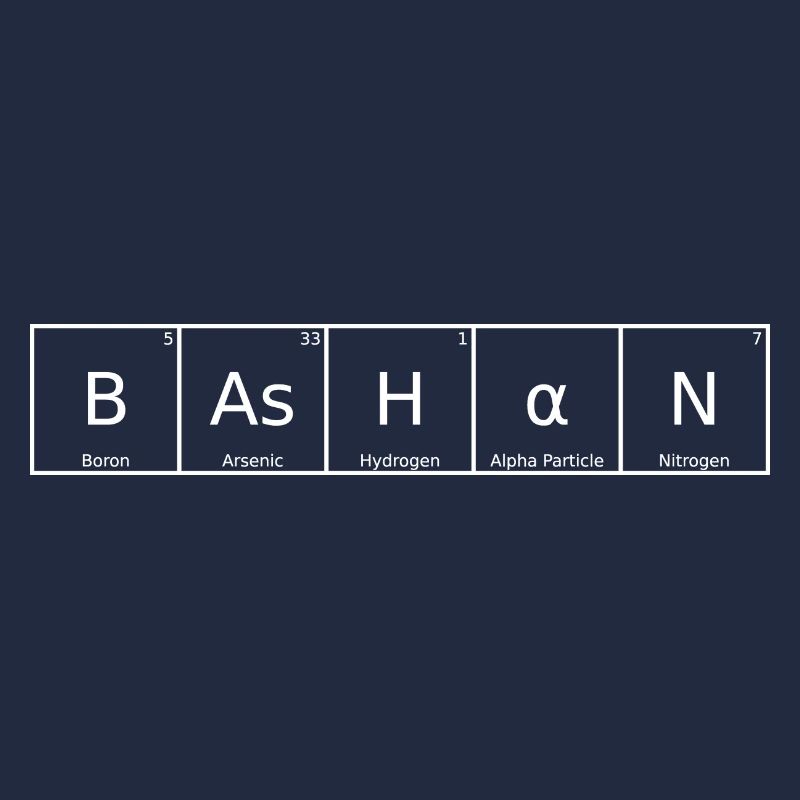 Bashan Nom Prénom Chimie Tableau périodique Éléments