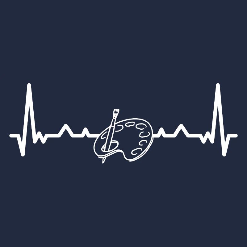 Painter Heartbeat Painting