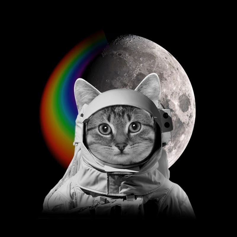 katze weltall