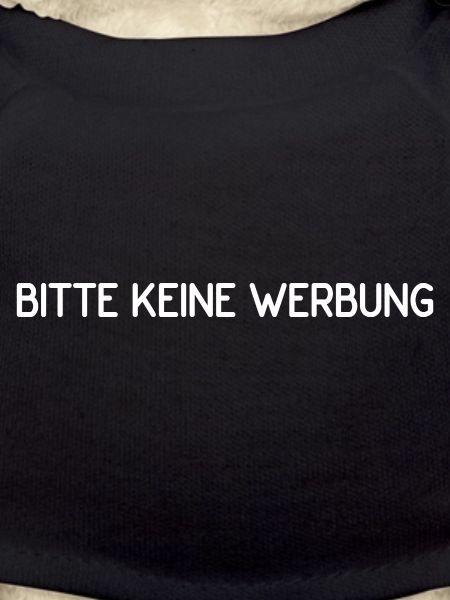 Bitte keine Werbung