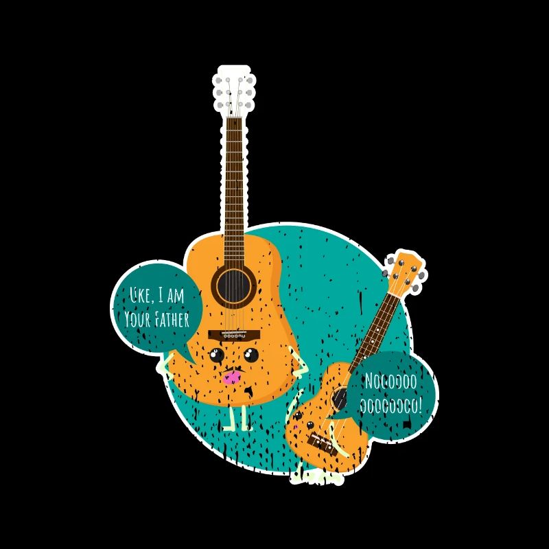 Uke I'm Your Father Ukulele guitar humor funny