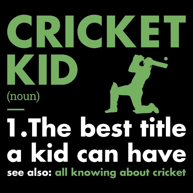 Sport Kid Definition Cricket