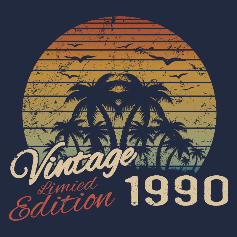 Vintage 1990 Birthday Gift 1990 Retro 1990's