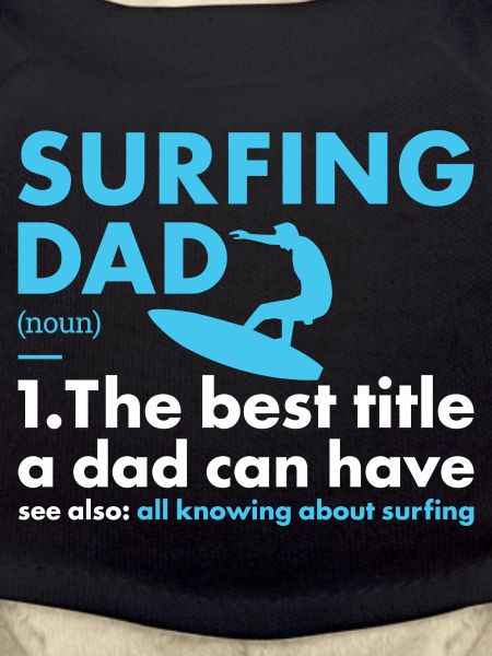 Sports Dad Surfing