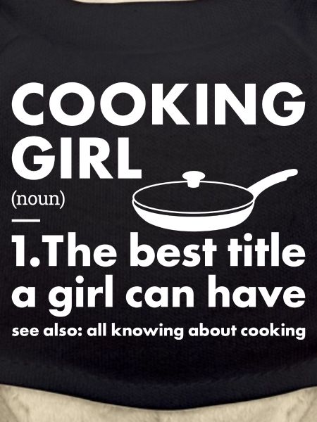 Cook Girl Definition Cooking