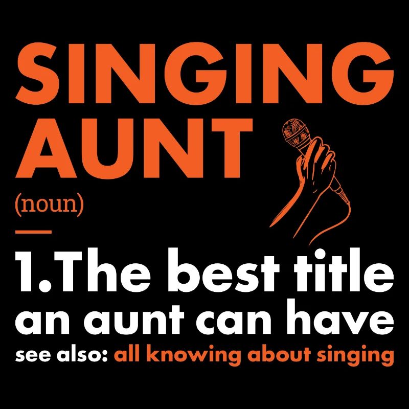 Singer Aunt Definition Singing