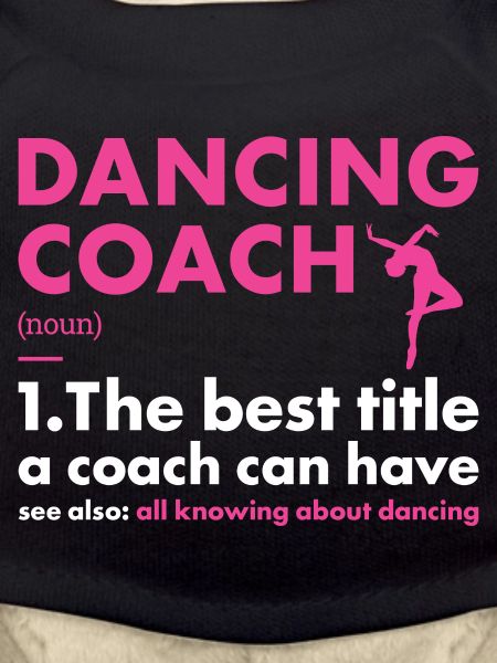 Dancer Coach Definition Dancing