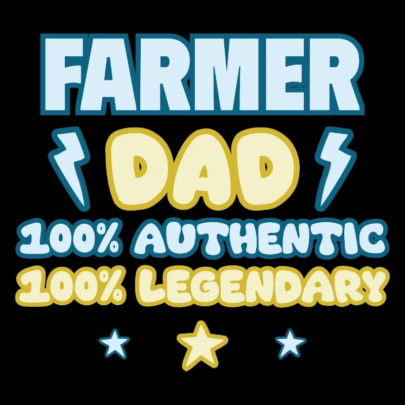 Bauernhof Papa,Vatertagsgeschenk, Legendär