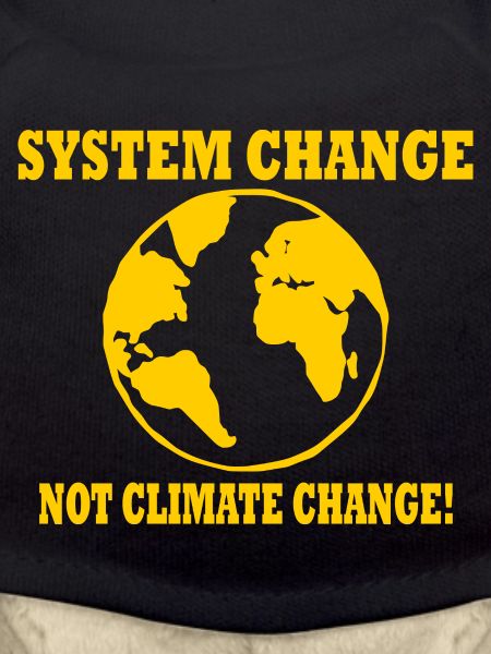 system change not climate change