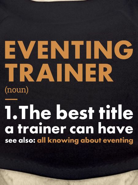Rider Trainer Definition Eventing