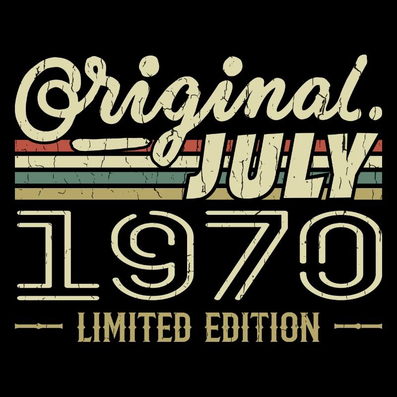 July 1970 Original 1970 Birthday Gift