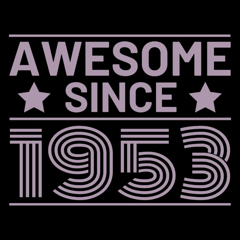 Awesomne since 1953 Retro