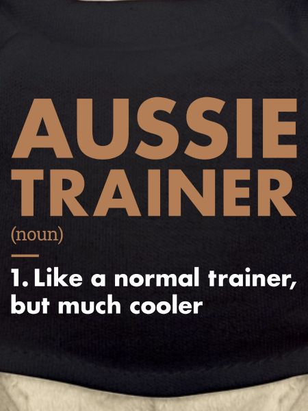 Dog Aussie Trainer Definition