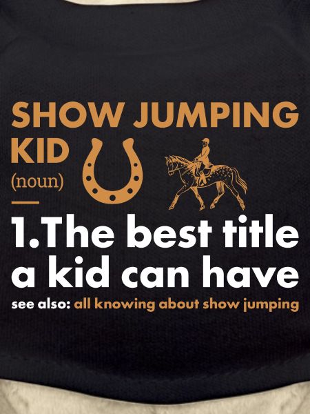 Jumper Kid Définition Saut d’obstacles