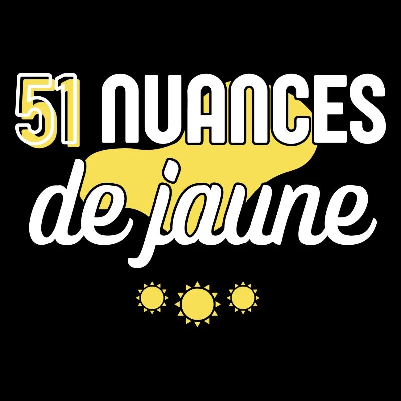 51 nuances de jaune