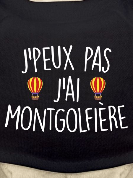 J'peux pas j'ai montgolfière