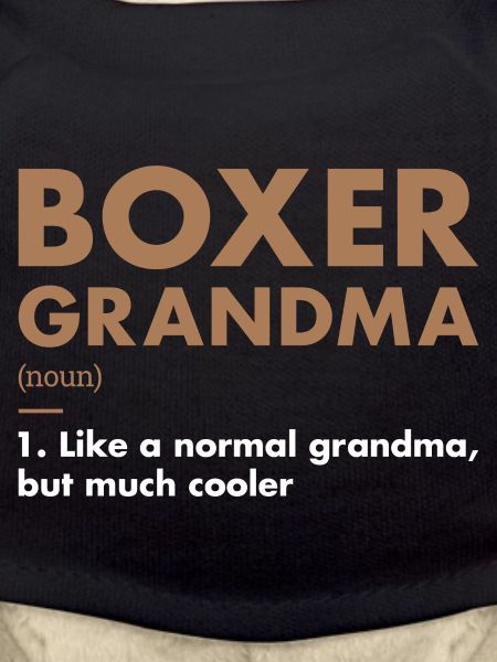 Boxer Grandma Definition