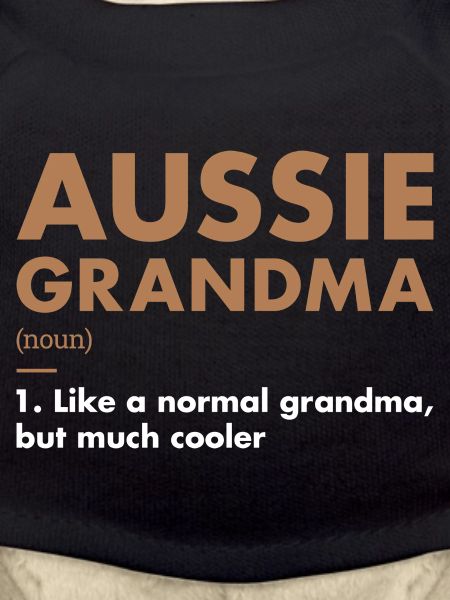 Dog Aussie Grandma Definition