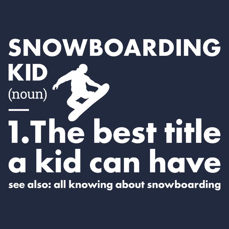 Sport Kid Snowboarding