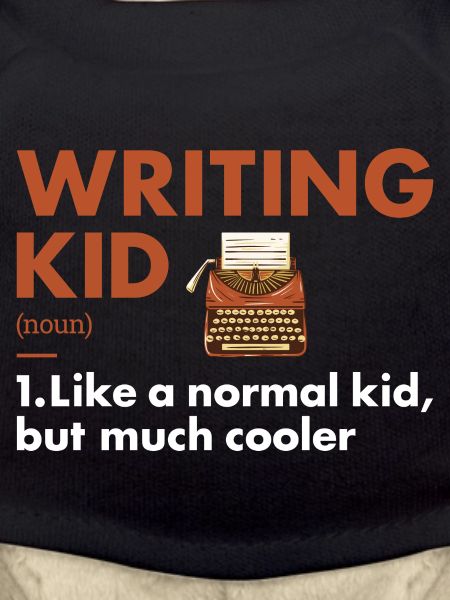 Writer Kid Definition Writing