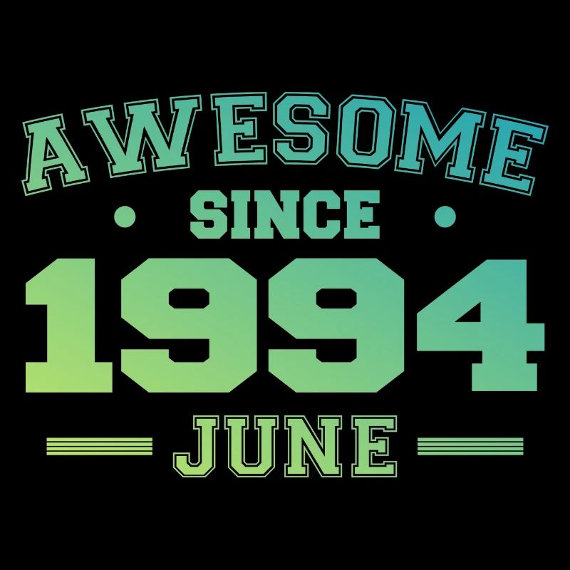 June 1994 Birthday Year 1994 June Gift 1994