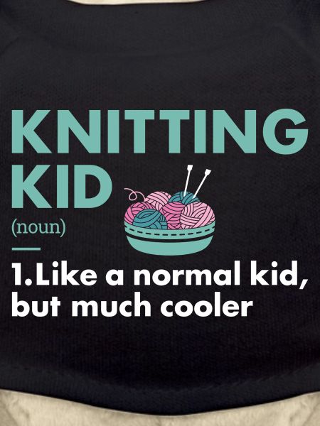 Knitter Kid Definition Knitting