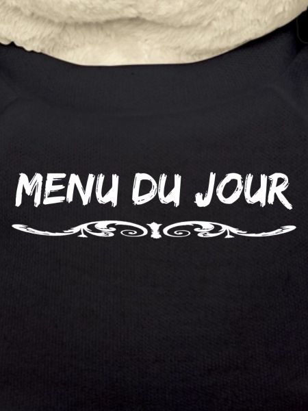 Menu du jour white