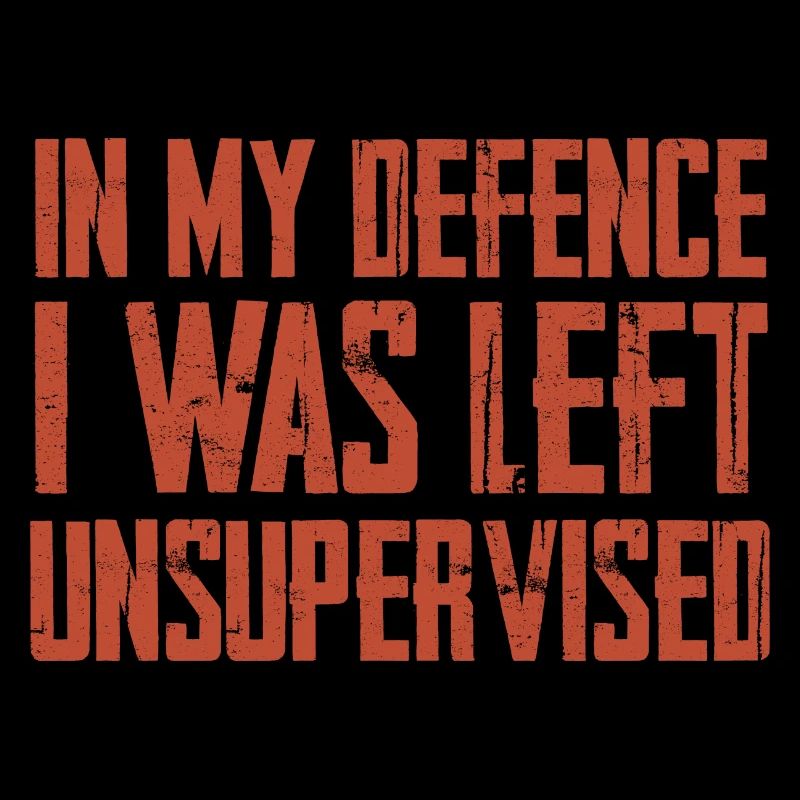 In My Defence I Was Left Unsupervised