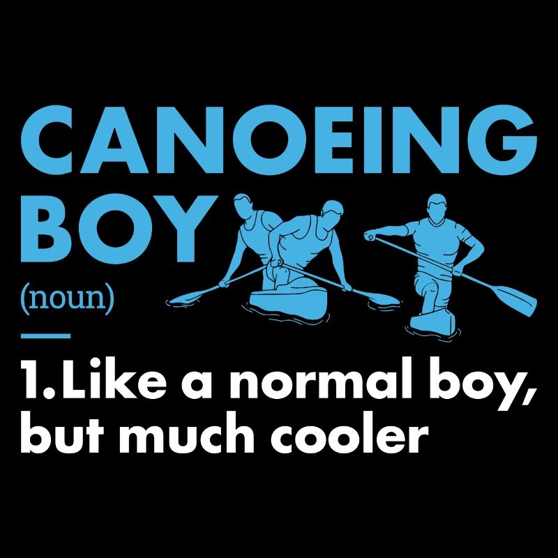 Canoeist Boy Definition Canoeing