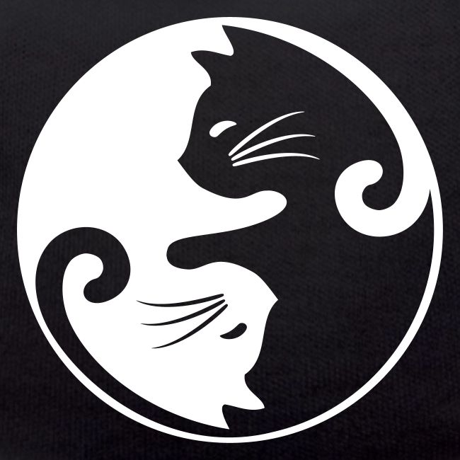 yin yang cat