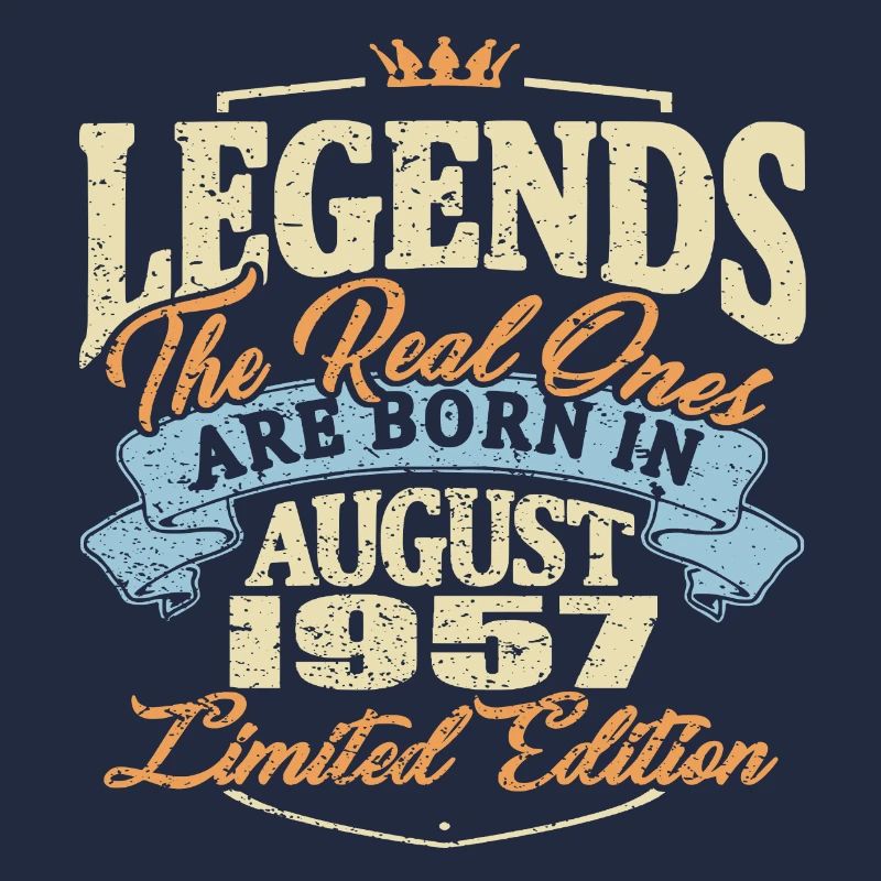 Echte Legenden werden im August 1957 geboren