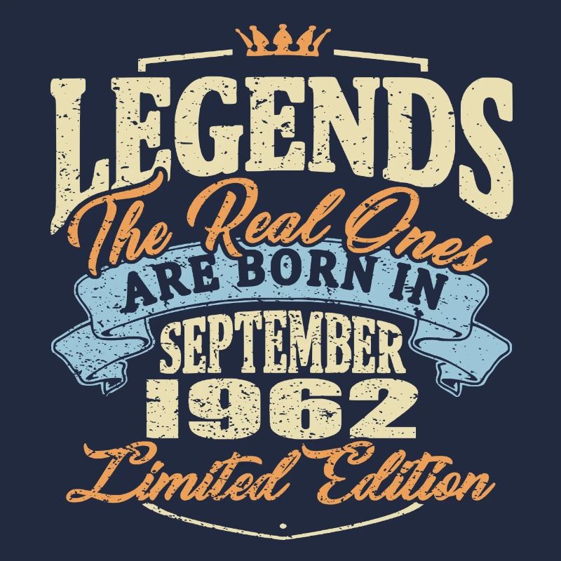 Echte Legenden werden im September 1962 geboren