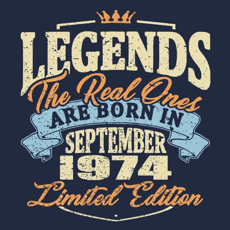 Echte Legenden werden im September 1974 geboren