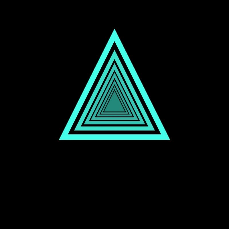 Triangles depth effect