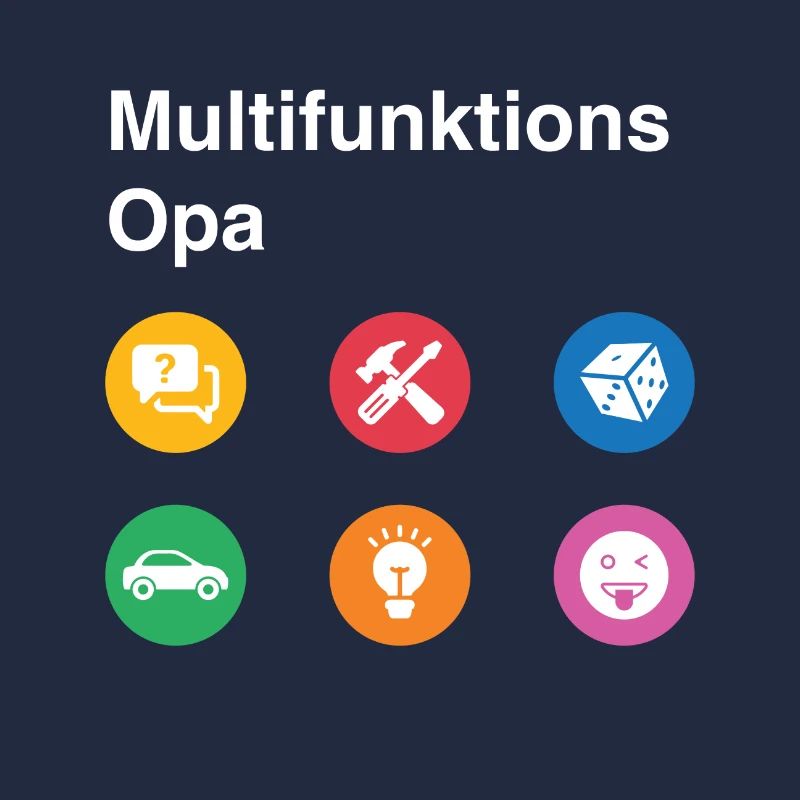 Multifunktions Opa Geschenk bester Opa