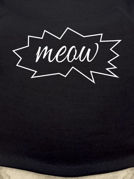 Cat, meow, meow