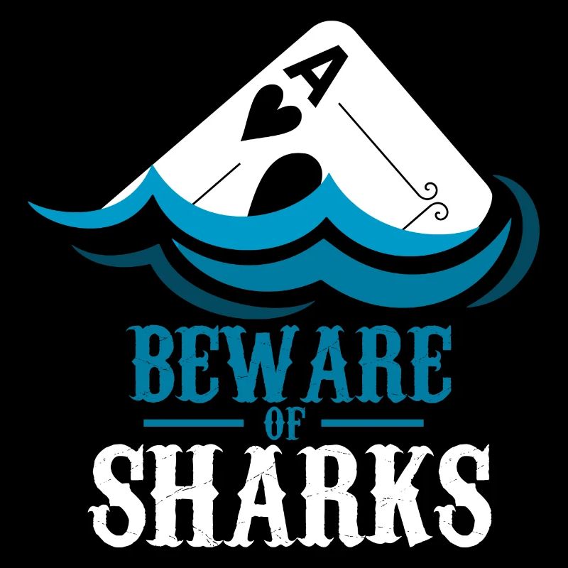 Achtung Haie Poker Stark Geschenk