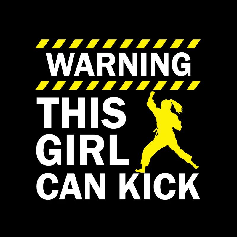 Warning this girl can Kick