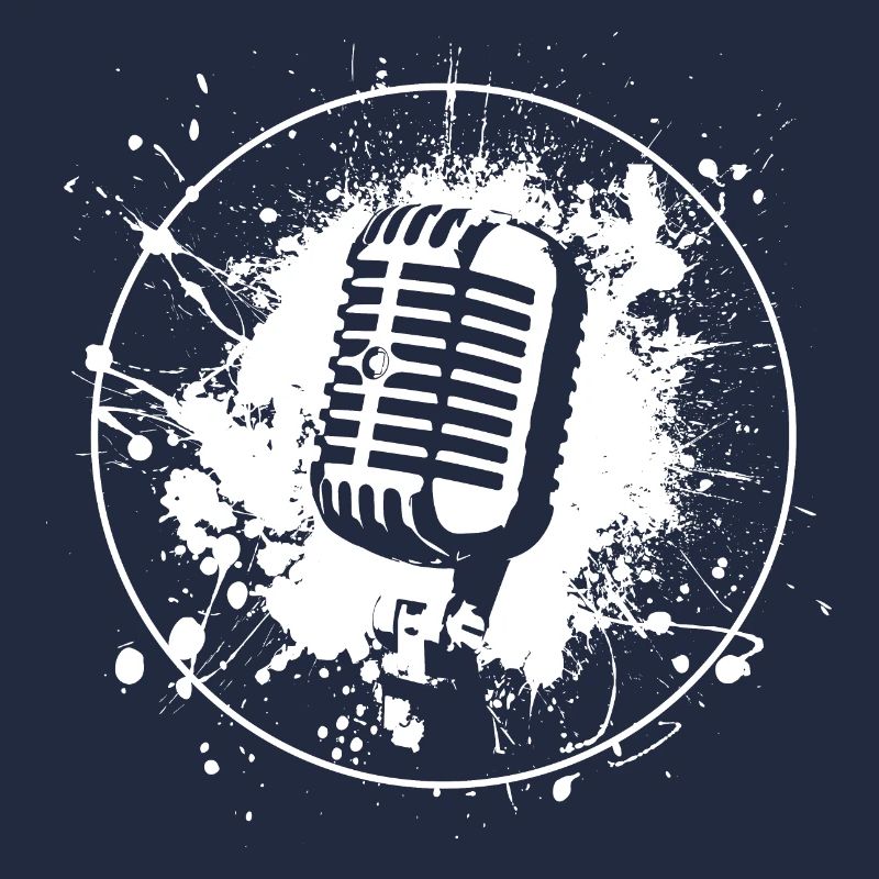 Retro Mic Splash