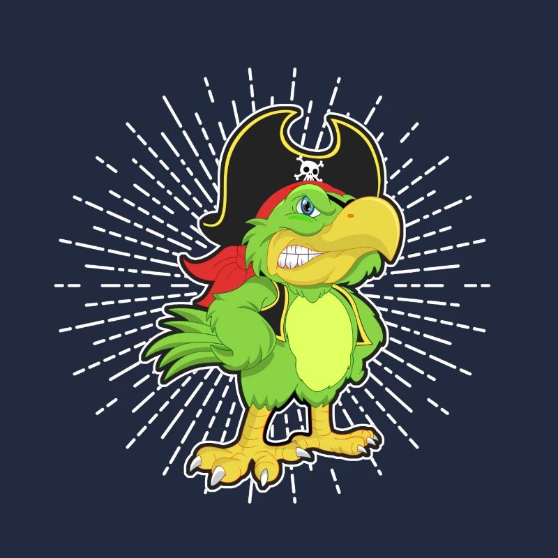 Perroquet pirate