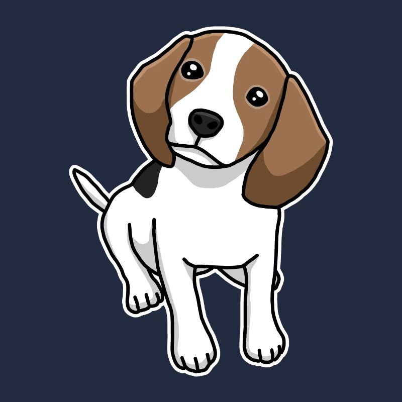 Beagle, Hund, Hunderasse, Comic, Geschenkidee
