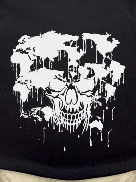 Skull. World. Pollution.